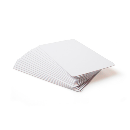 Tarjetas plásticas blancas PVC CR80 - Pointman