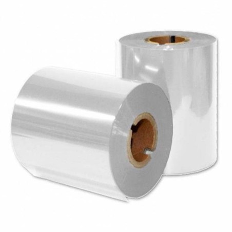 Ribbon Blanco cera 110mm x 300m. Mandril 1/2 pulgada