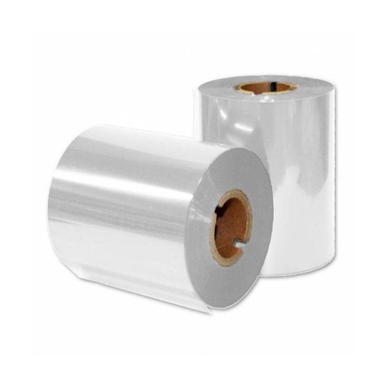 Ribbon Blanco resina 55mm x 300m. Mandril 1 pulgada