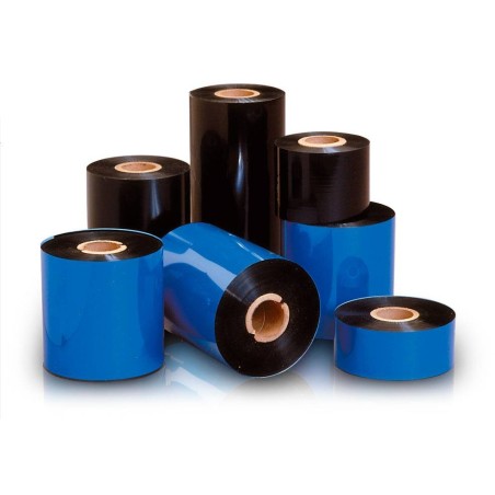 Ribbon compatible de resina plus textil. 50mm x 250m. Mandril 1 pulgada