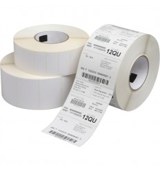 Etiqueta Blanco Mate Impresora Transferencia Térmica 100x50 y 102mm diámetro